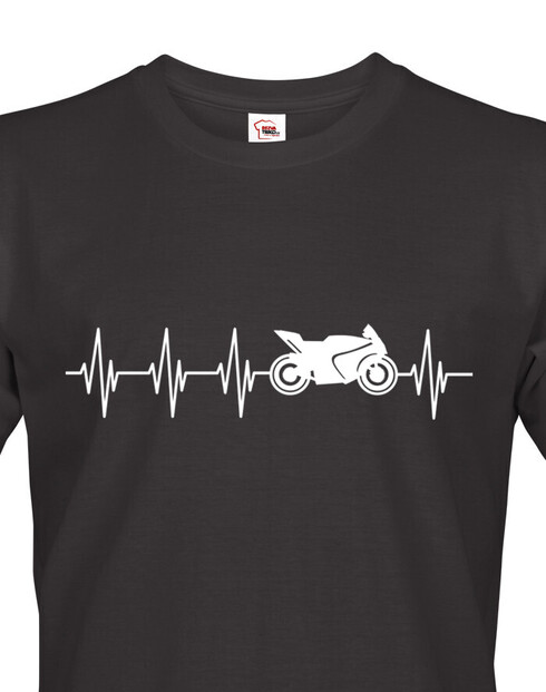 Pánské triko Tep motorkáře