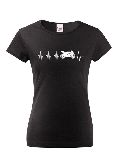 Dámské triko Tep motorkářky