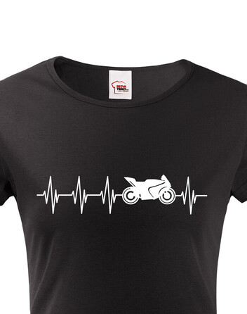 Dámské triko Tep motorkářky