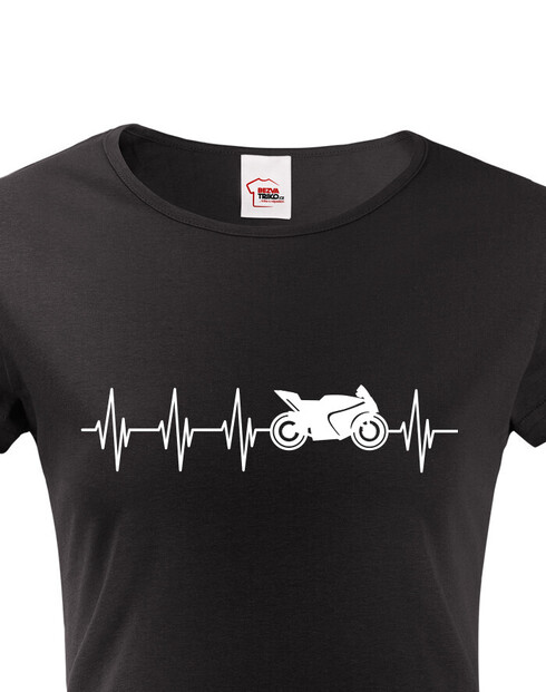 Dámské triko Tep motorkářky