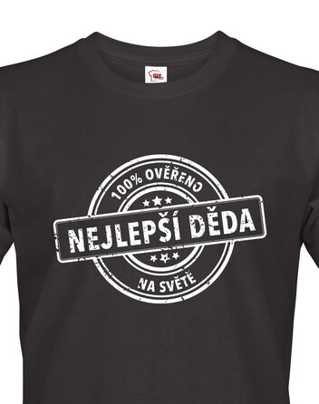 Pánské tričko Nejlepší děda na světě 2