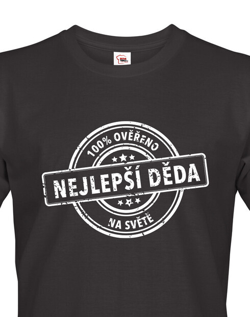 Pánské tričko Nejlepší děda na světě 2