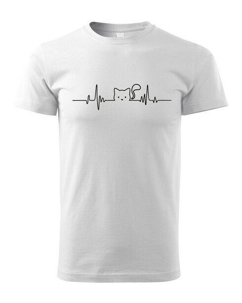 Dětské triko tep kočky 2