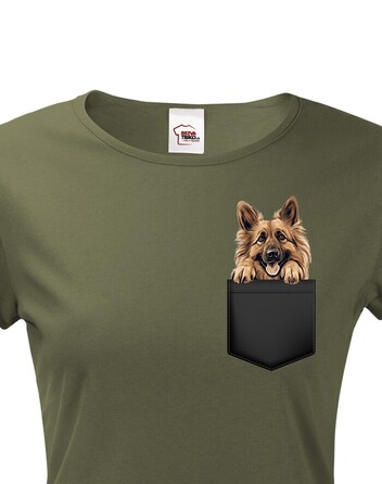 Dámské tričko Tervueren v kapsičce