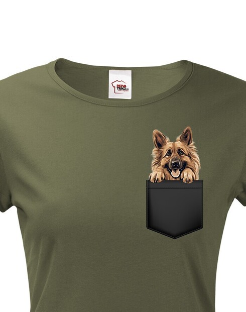 Dámské tričko Tervueren v kapsičce