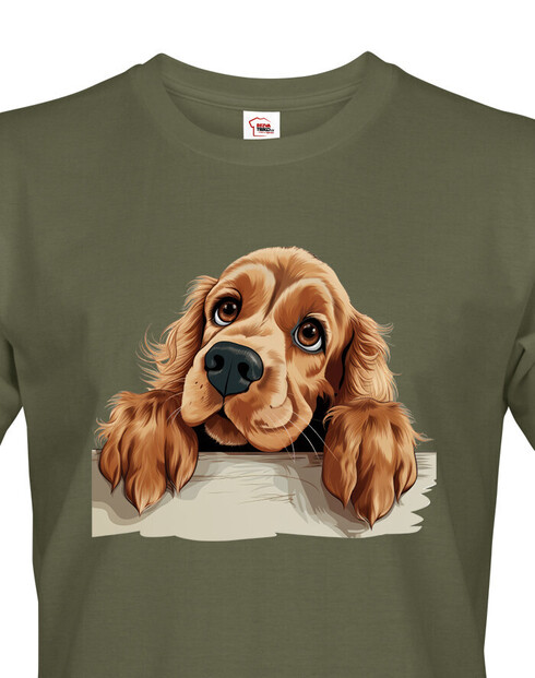 Pánské tričko Anglický Kokršpaněl