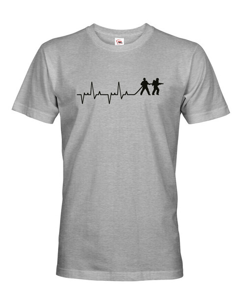 Pánské tričko Hasič tep