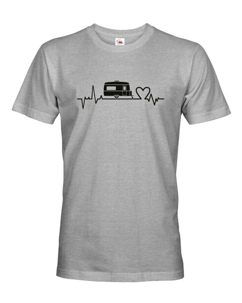 Pánské tričko Ekg karavan