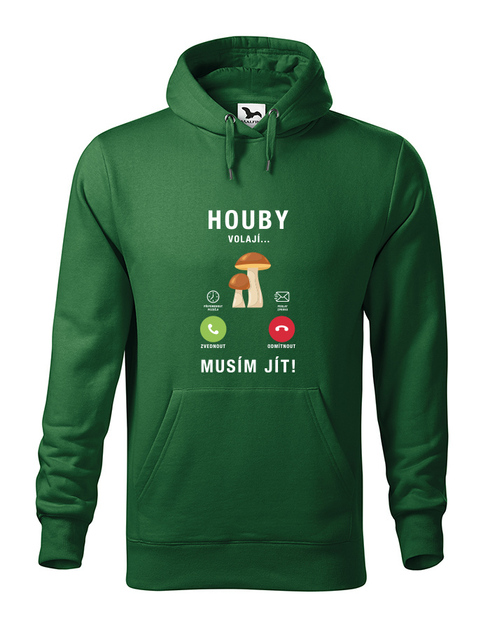 Pánská mikina Houby volají