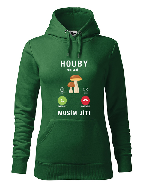 Dámská mikina Houby volají