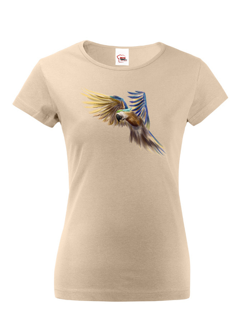 Dámské tričko Papoušek