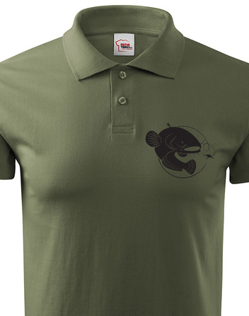 Tričko pro rybáře s motivem sumce