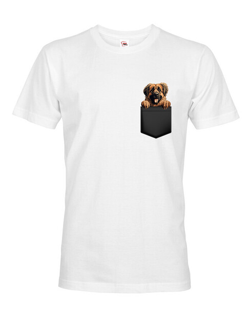 Pánské tričko Leonberger v kapsičce