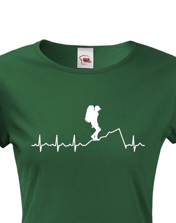 Dámské tričko Tep turisty