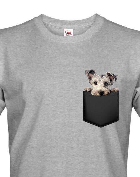 Pánské tričko Pumi v kapsičce