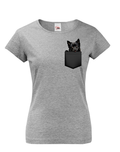 Dámské tričko Šiperka v kapsičce