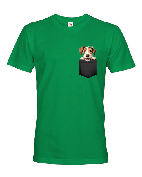 Pánské tričko Foxteriér v kapsičce