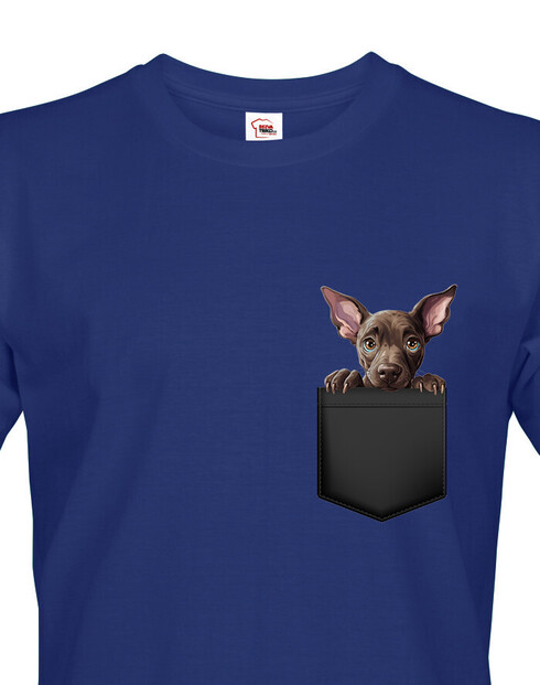 Pánské tričko Mexický naháč v kapsičce