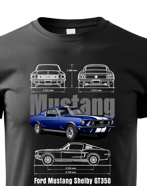 Dětské tričko Ford Mustang Shelby GT350
