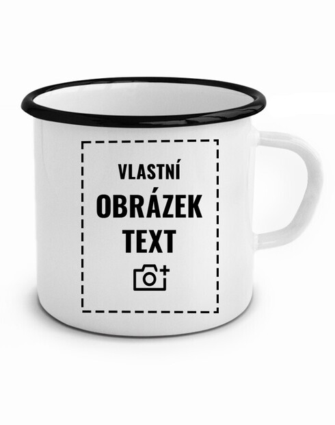 Plechový hrnek/plecháček s vlastním potiskem