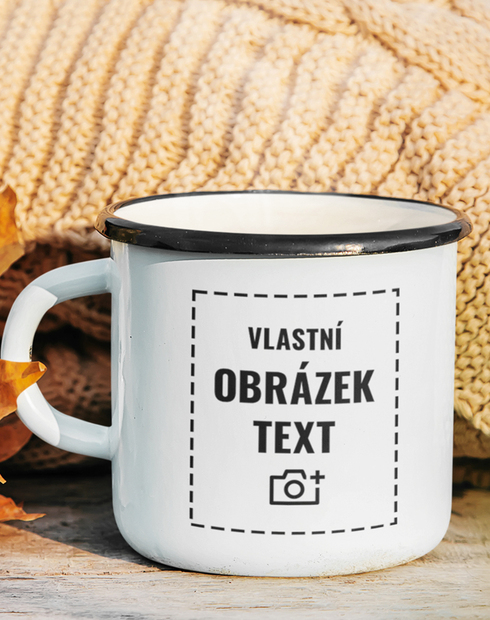 Plechový hrnek/plecháček s vlastním potiskem