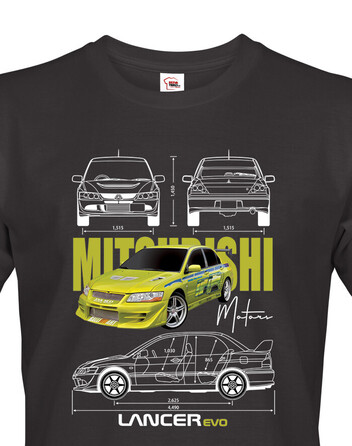 Pánské tričko Mitsubishi Lancer Evolution
