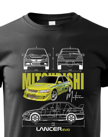 Dětské tričko Mitsubishi Lancer Evolution