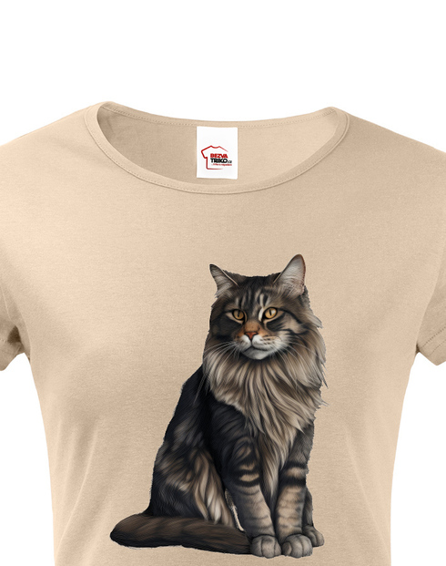 Dámská tričko Kočka