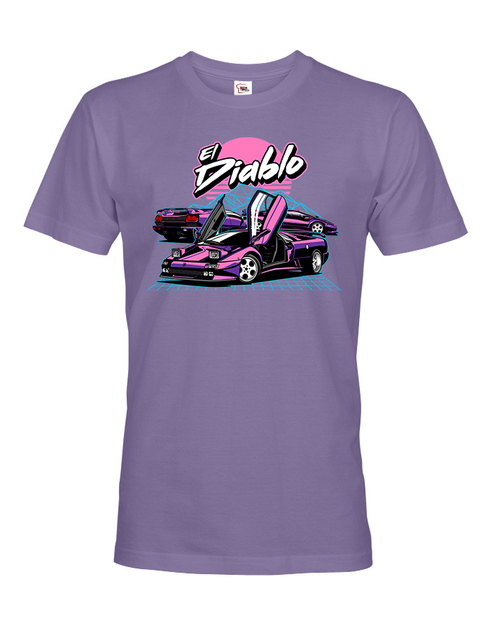 Pánské tričko Lamborghini el diablo