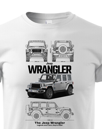 Dětské tričko Jeep Wrangler