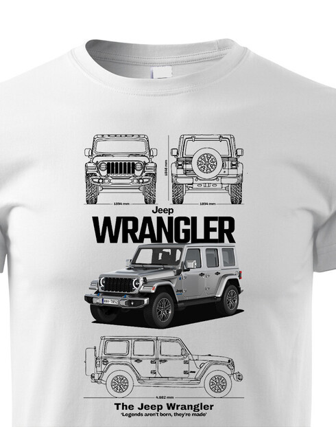 Dětské tričko Jeep Wrangler