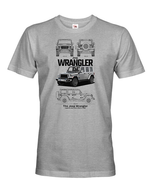 Pánské tričko Jeep Wrangler