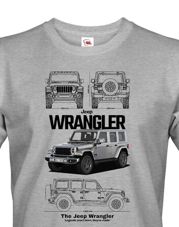 Pánské tričko Jeep Wrangler