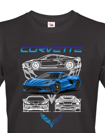 Pánské tričko Chevrolet Corvette
