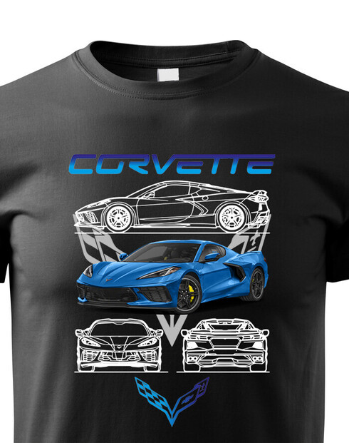 Dětské tričko Chevrolet Corvette