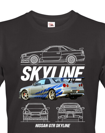 Pánské tričko Nissan Skyline GTR