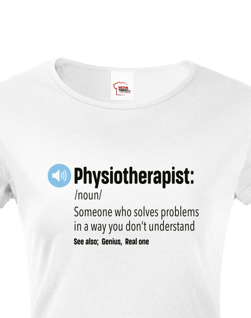 Dámské tričko Physioterapist