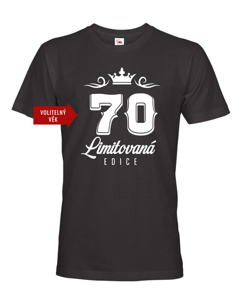 Pánské tričko k 70. narozeninám Limitovaná edice
