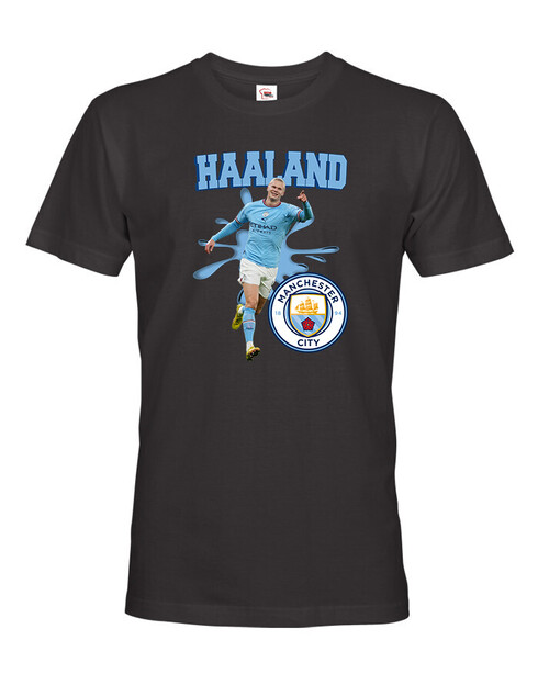 Pánské tričko Haaland - Manchester City