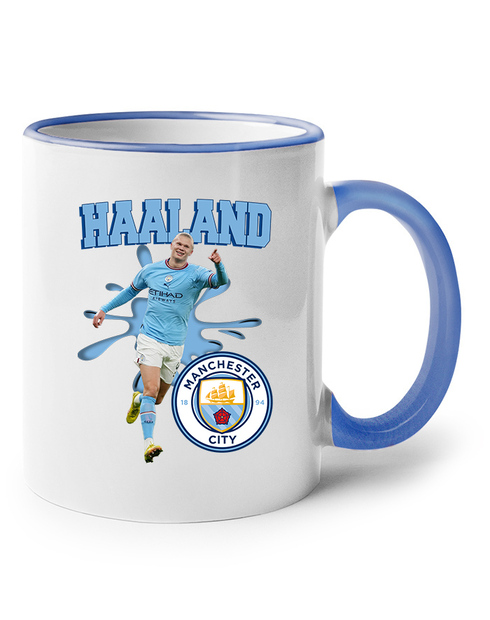 Keramický hrnek Haaland - Manchester City