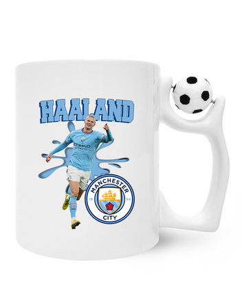Keramický hrnek Haaland - Manchester City