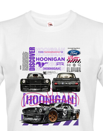 Pánské triko Ford Mustang Hoonicorn