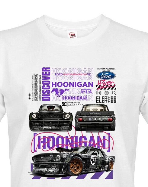 Pánské triko Ford Mustang Hoonicorn
