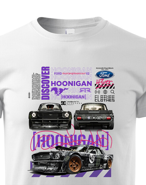 Dětské triko Ford Mustang Hoonicorn