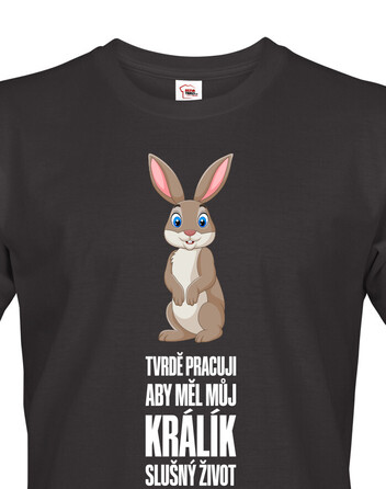 Pánské tričko Králík