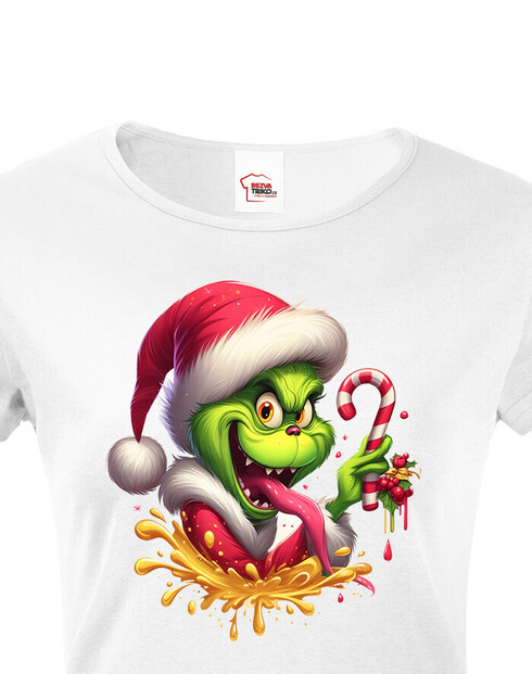 Dámské tričko Grinch