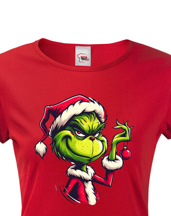 Dámské tričko Grinch