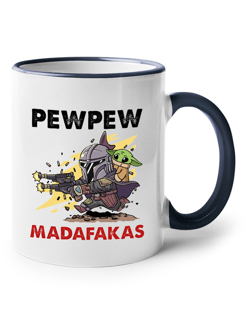 Keramický hrnek Pew Pew madafakas!