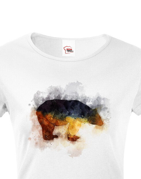 Dámské tričko Medvěd