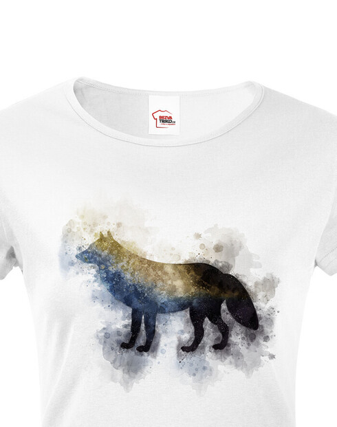 Dámské tričko Vlk